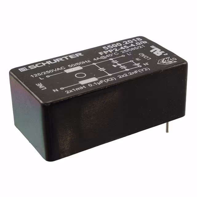 5500.2018 SCHURTER Inc.  Modules de filtrage de ligne électrique